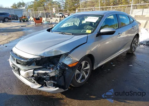 2019 Honda Civic Lx z USA, uszkodzony, nr VIN 2HGFC2F6XKH550170
